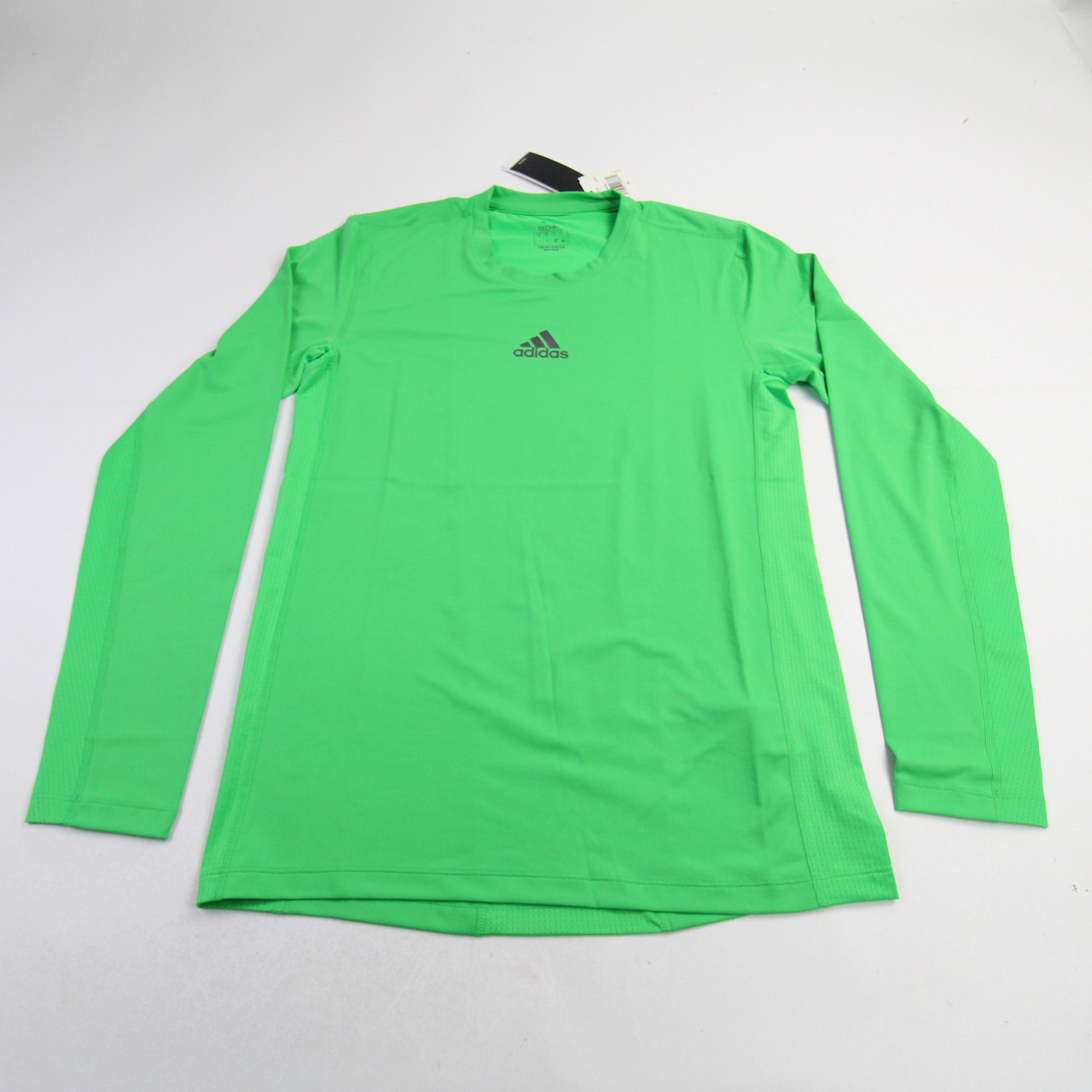 adidas Techfit Long Sleeve Shirt Men's Green New with Tags