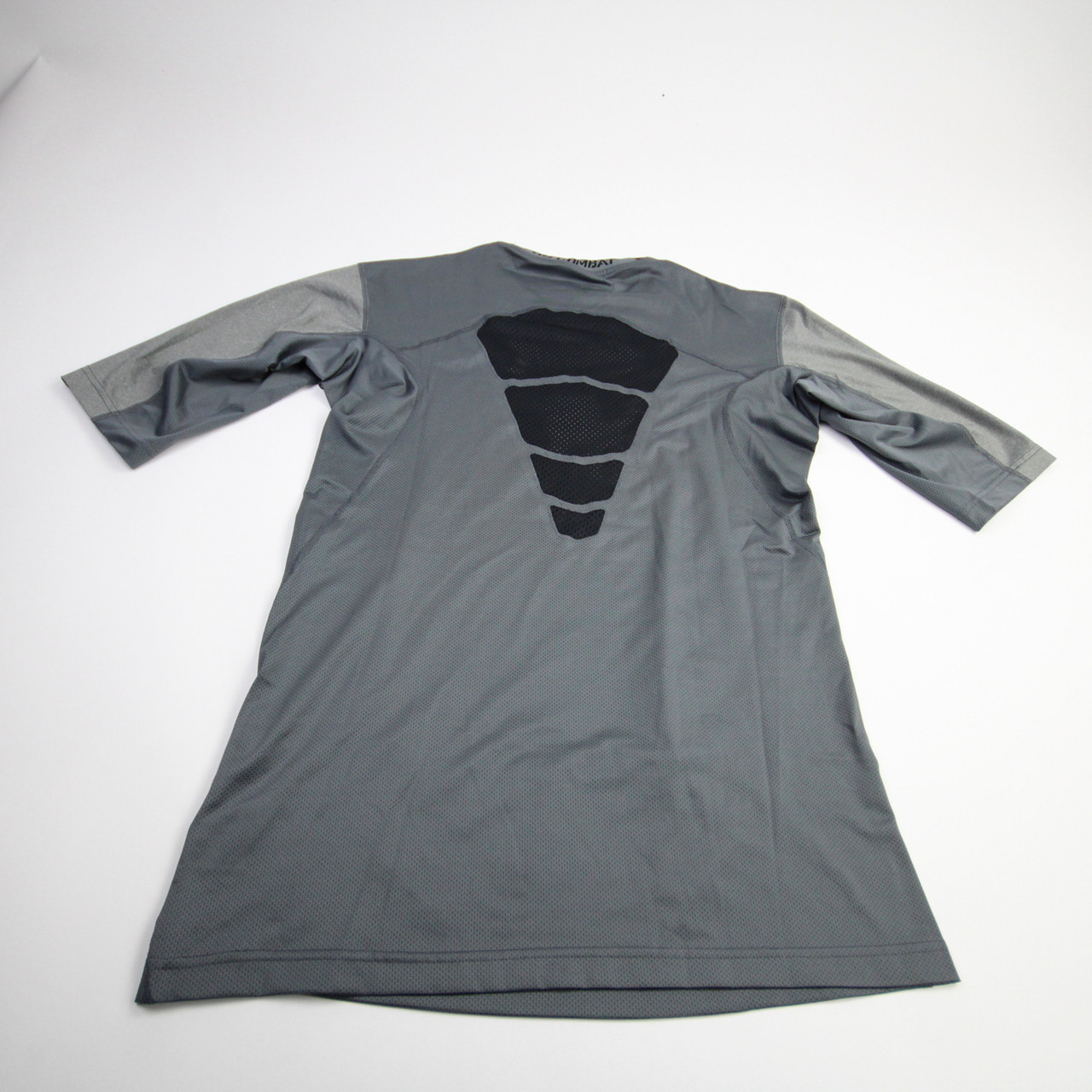 Nike Pro Combat Compression Top Men's Gray Used 2XL-TOPS-158687