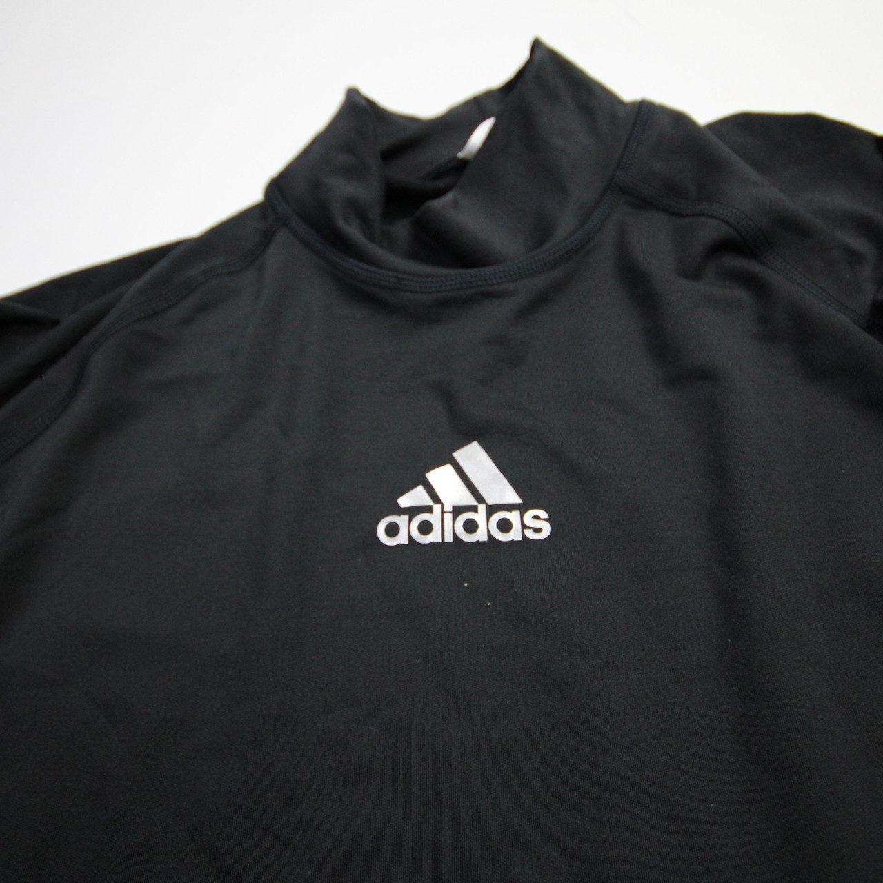 adidas Techfit Compression Top Men's Black Used XL-TOPS-160644