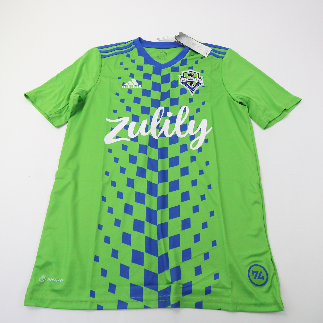 Seattle Sounders FC adidas Game Jersey - Soccer Youth New with Tags XL