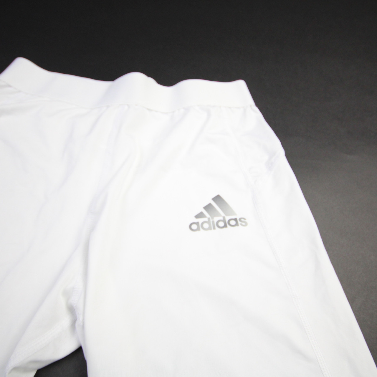adidas Aeroready Compression Shorts Men's White Used L-SHOR-036469