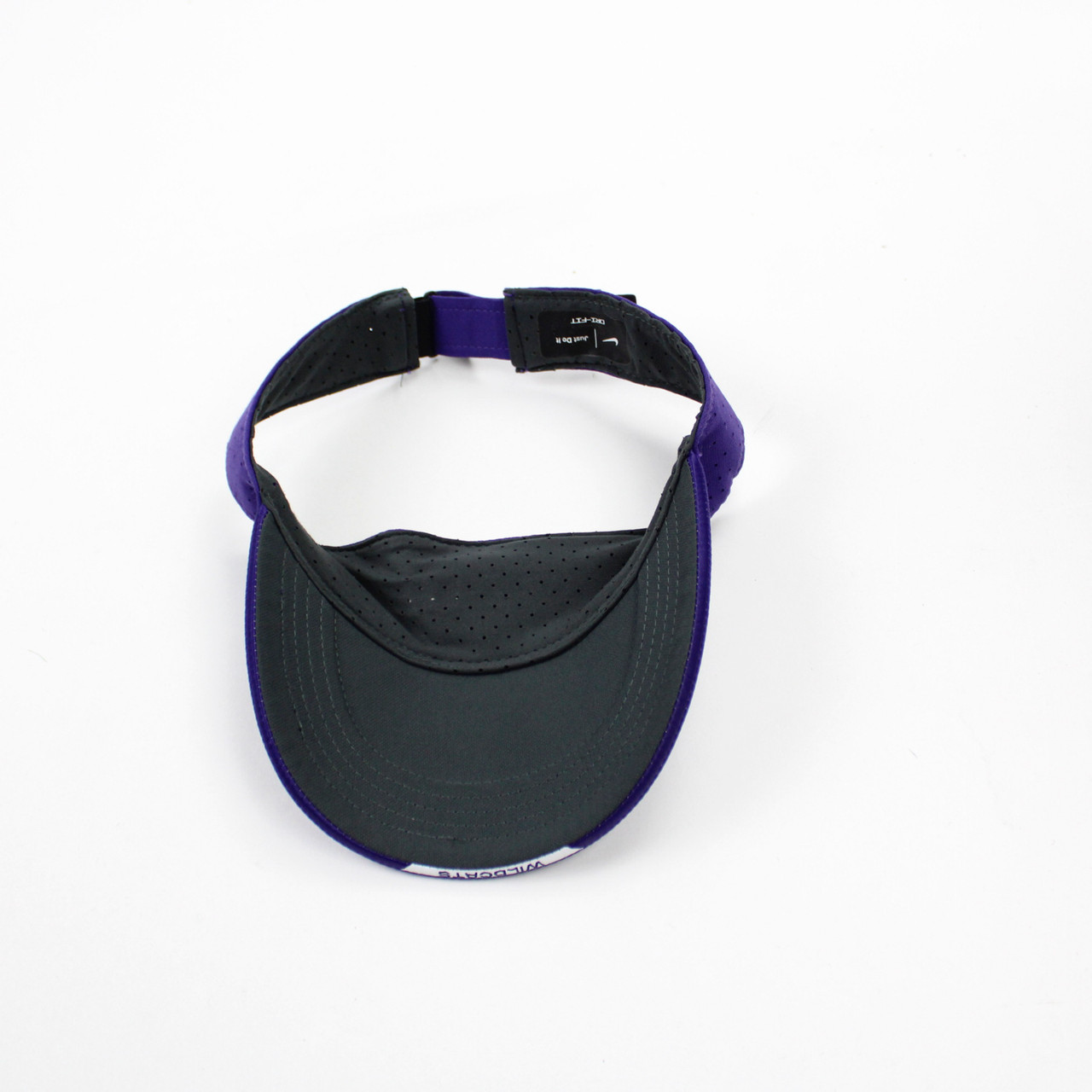 purple nike visor