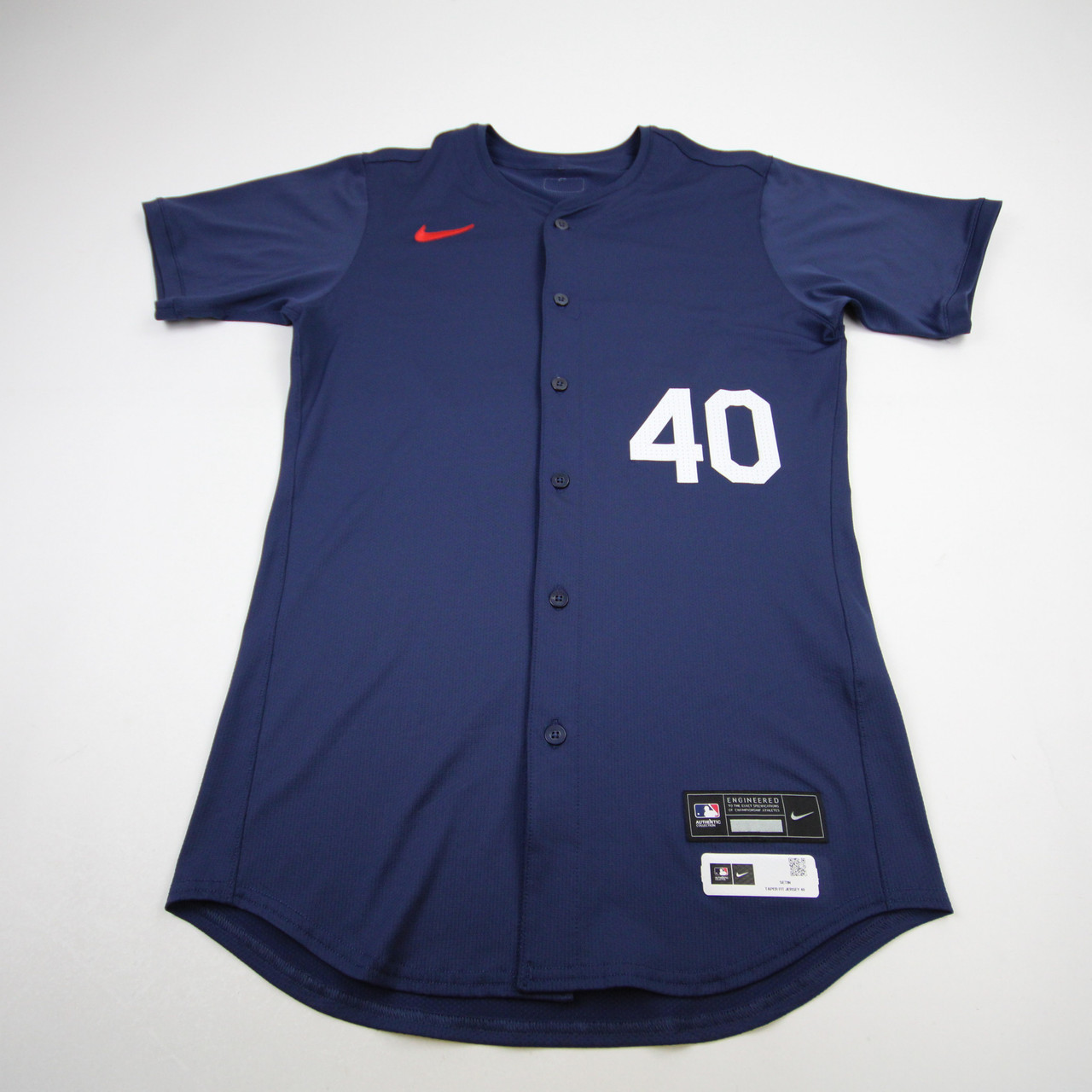 Nike MLB Authentic Game Jersey - Baseball Men's Navy Used 40