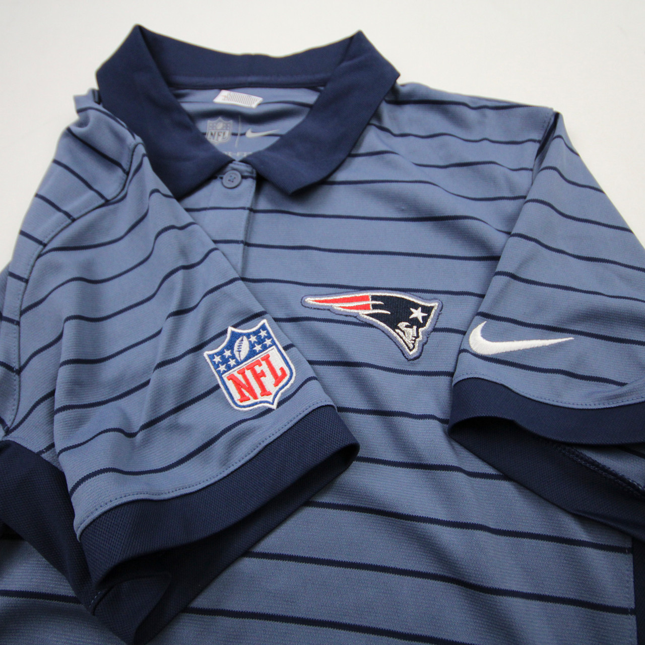 patriots dri fit polo