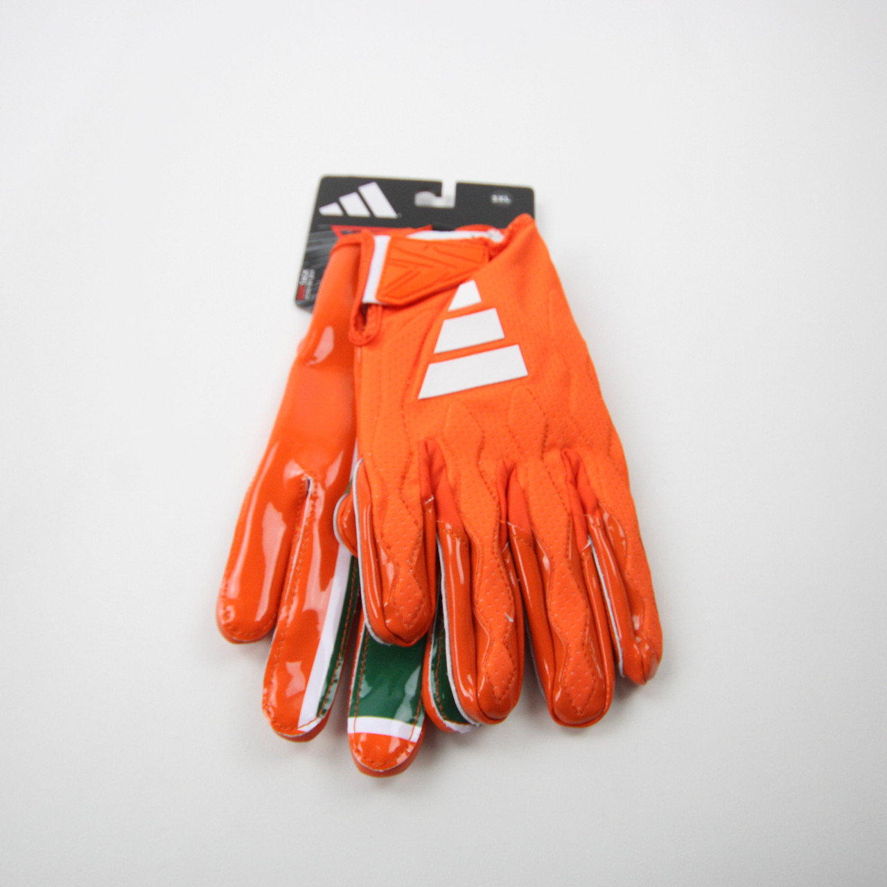 Miami Hurricanes adidas adizero Gloves - Receiver Men's Multiple Sizes