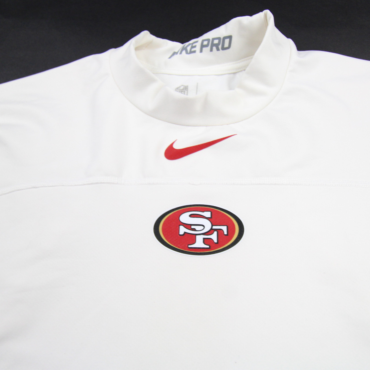 San Francisco 49ers Nike Pro Dri-Fit Compression Top Men's Off