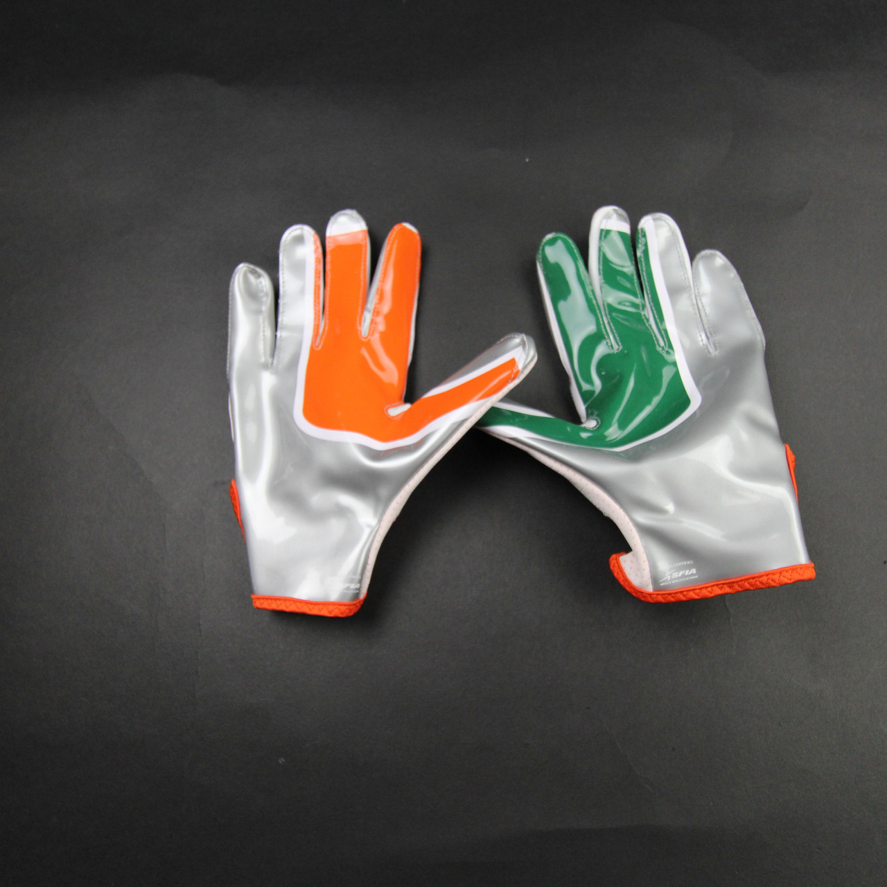 Miami Hurricanes adidas adizero Gloves - Receiver Men's Multiple Sizes