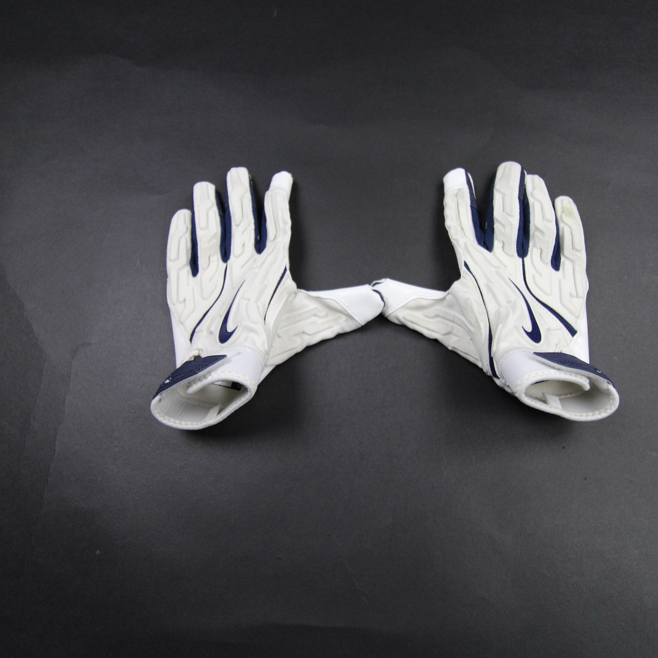Virginia Cavaliers Nike Gloves - Receiver Men's White Used L-EQPT