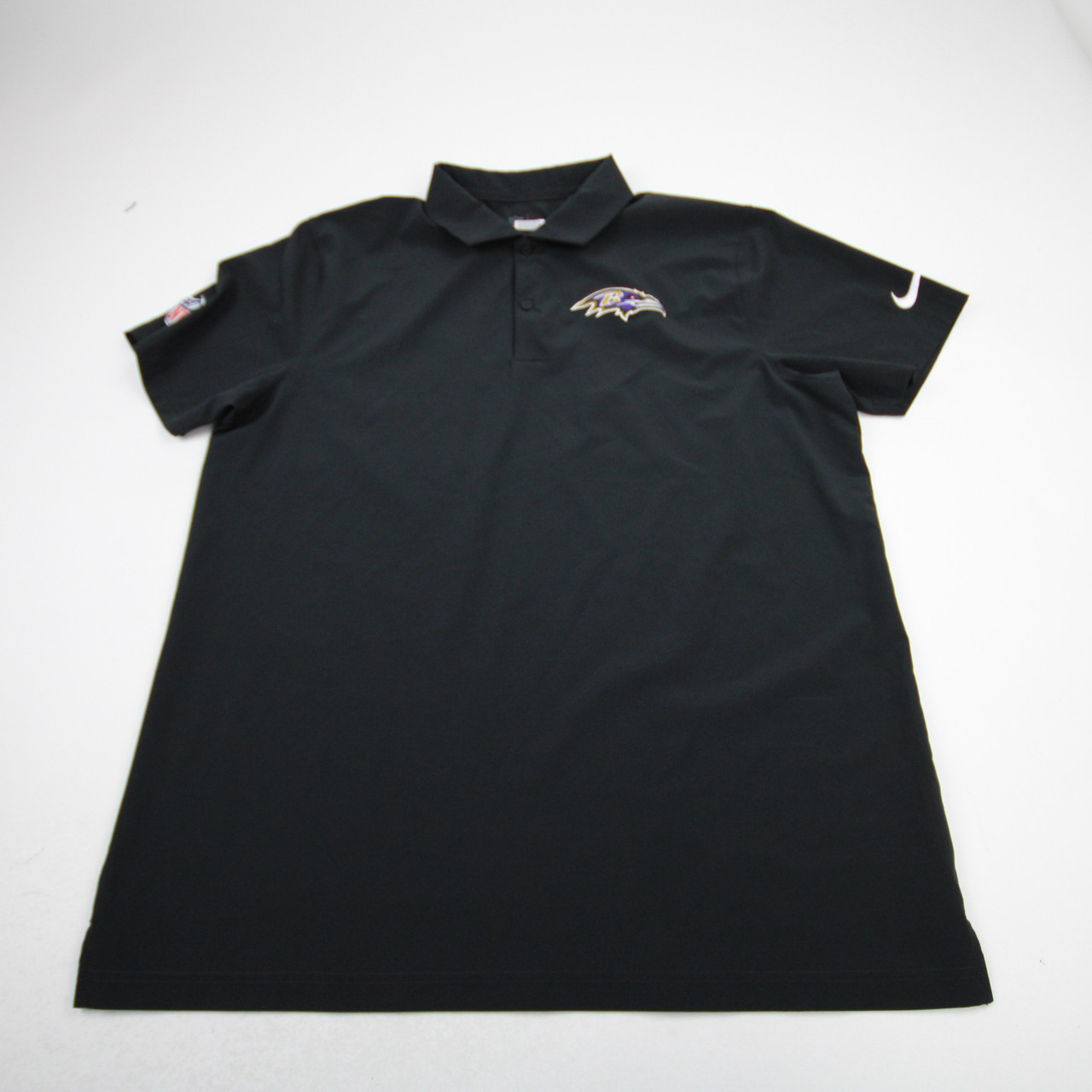 Baltimore Ravens Nike NFL On Field Polo Men's Black Used Multiple