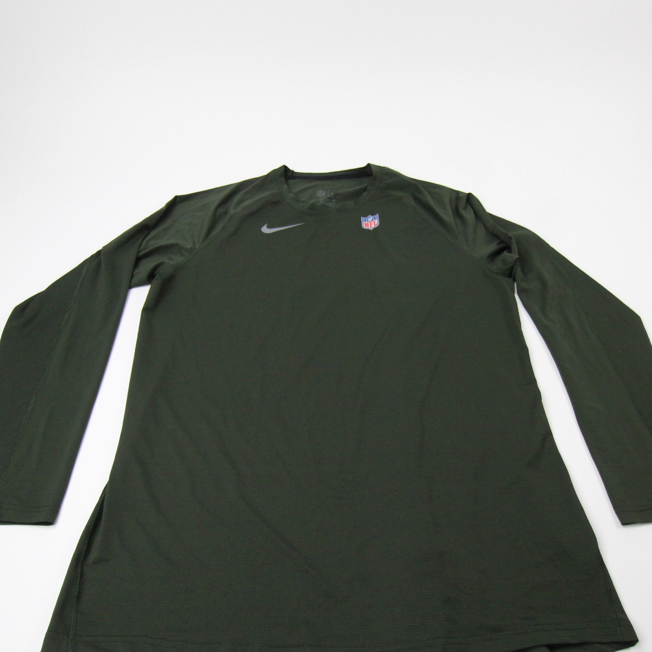Nike NFL On Field Long Sleeve Shirt Men's Olive Used XL