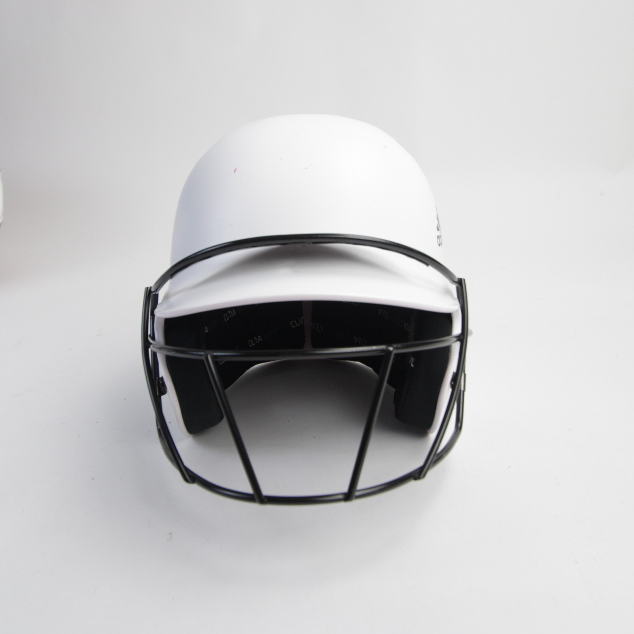 adidas Climalite Batting Helmet Unisex White Used SM