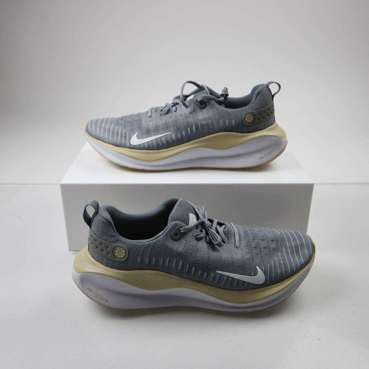 Trend 2 15ポンド Nike ReactX Running Shoes Men's Gray Used 15