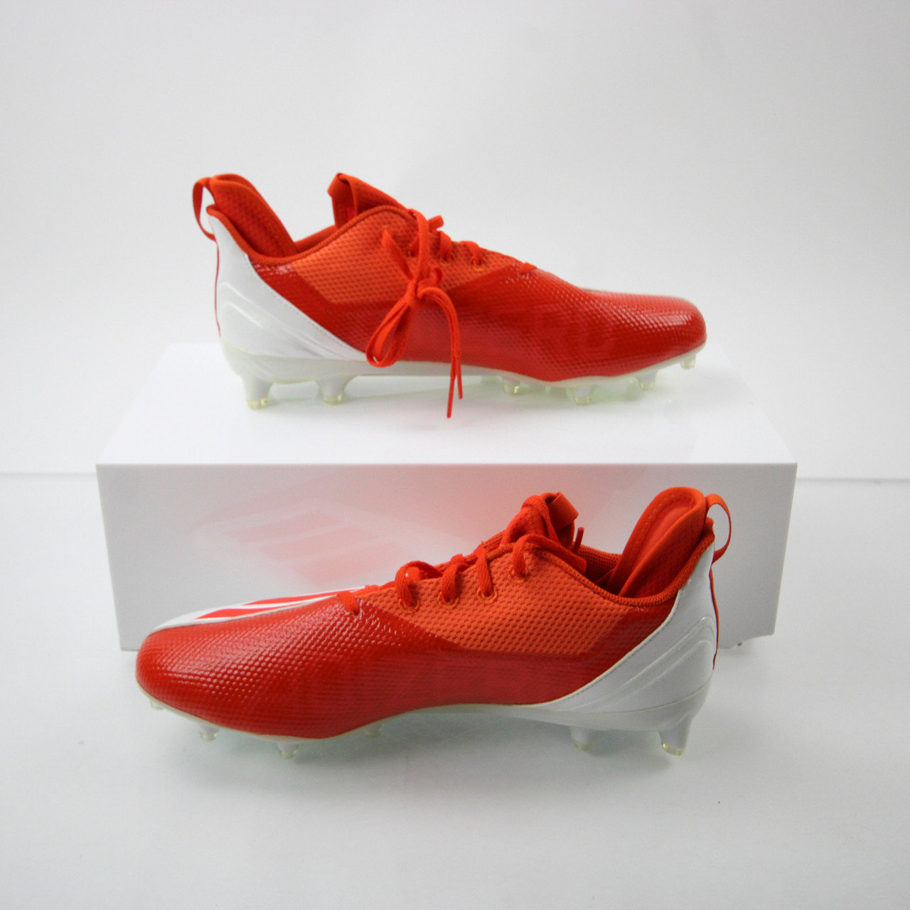 adidas adizero Football Cleat Men's Orange New without Box 12