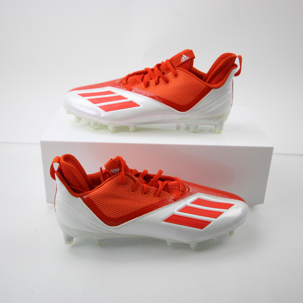 adidas adizero Football Cleat Men's Orange New without Box 12