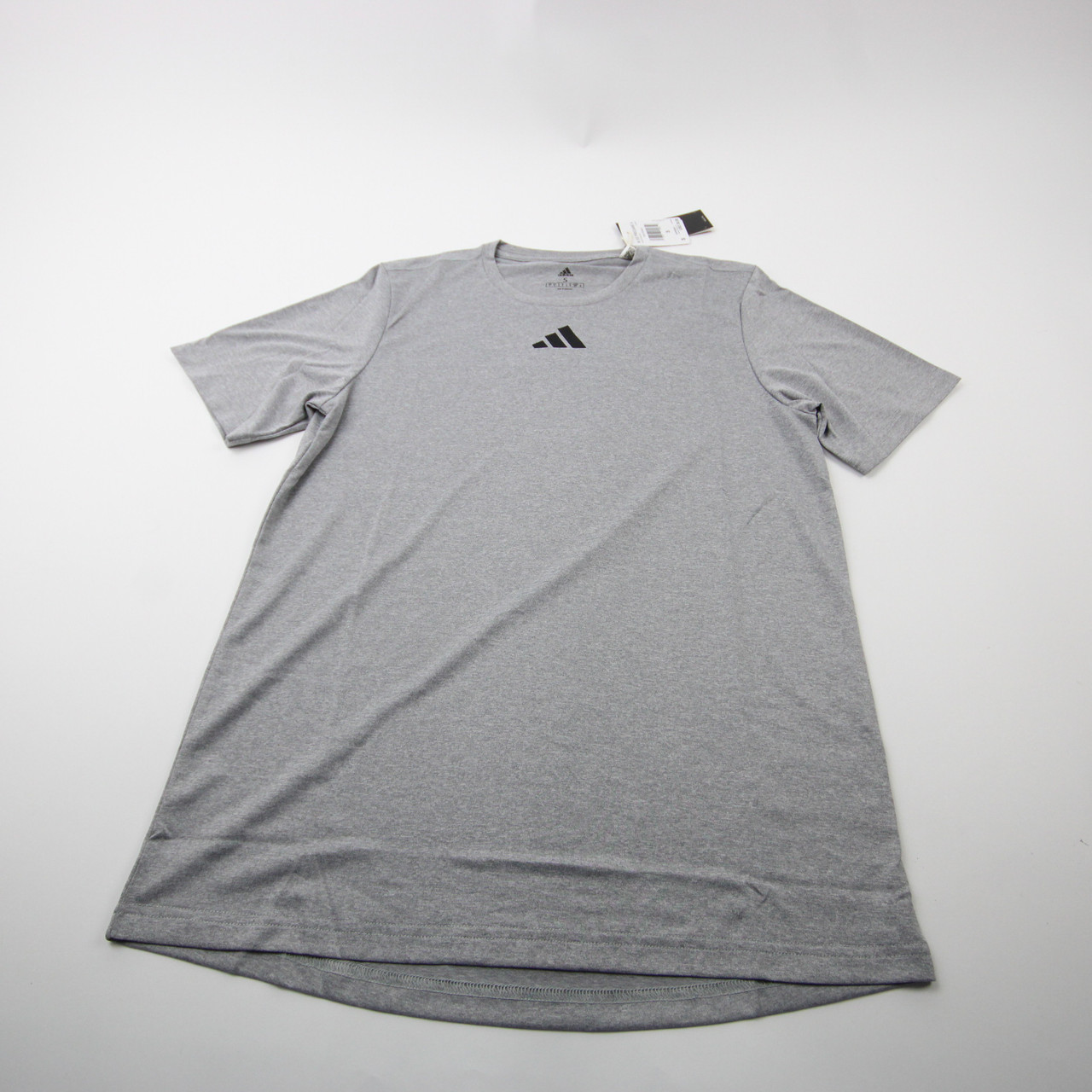 adidas Short Sleeve Shirt Men's Gray New with Tags Multiple Sizes