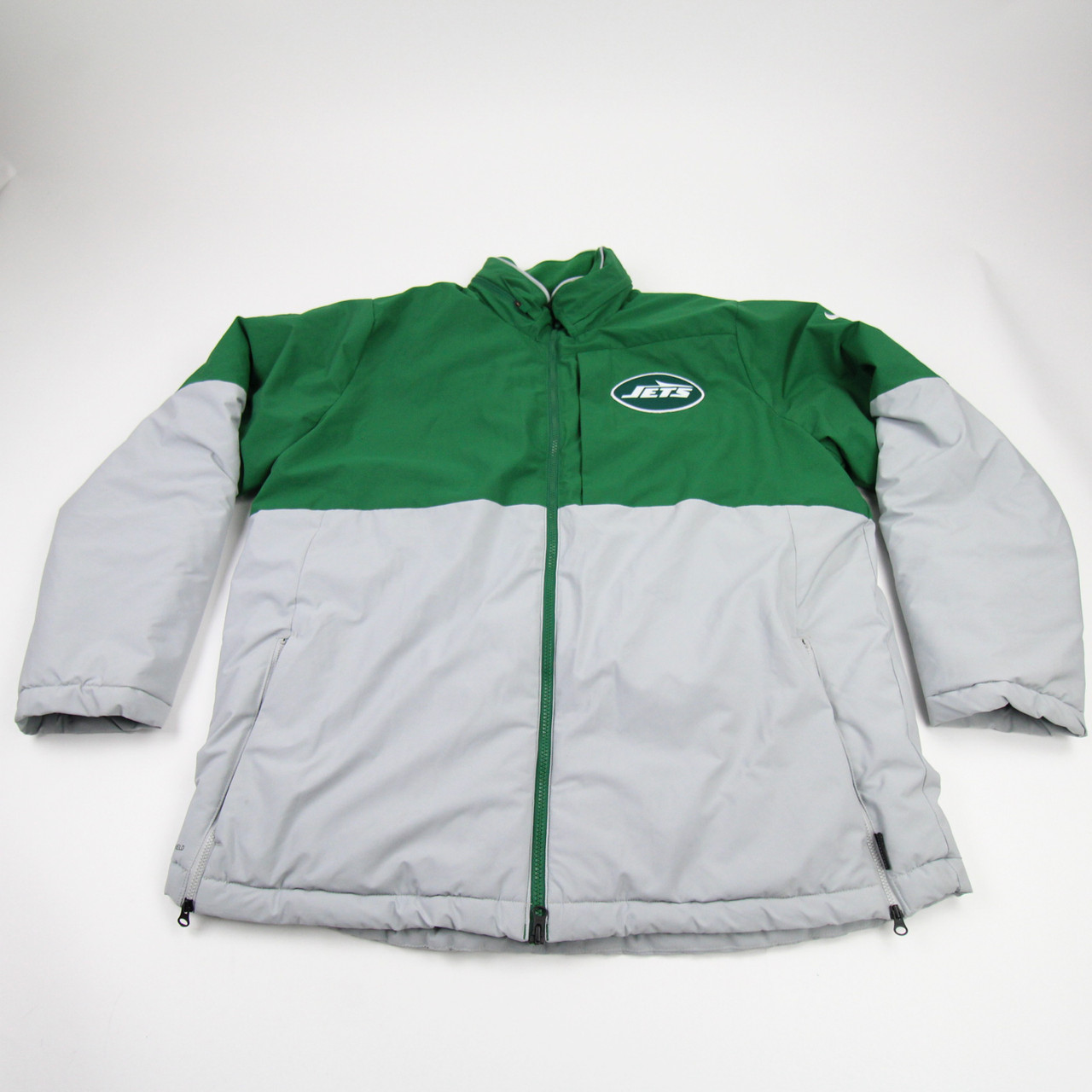 New York Jets Nike NFL On Field Winter Jacket Men's Green Used XXL