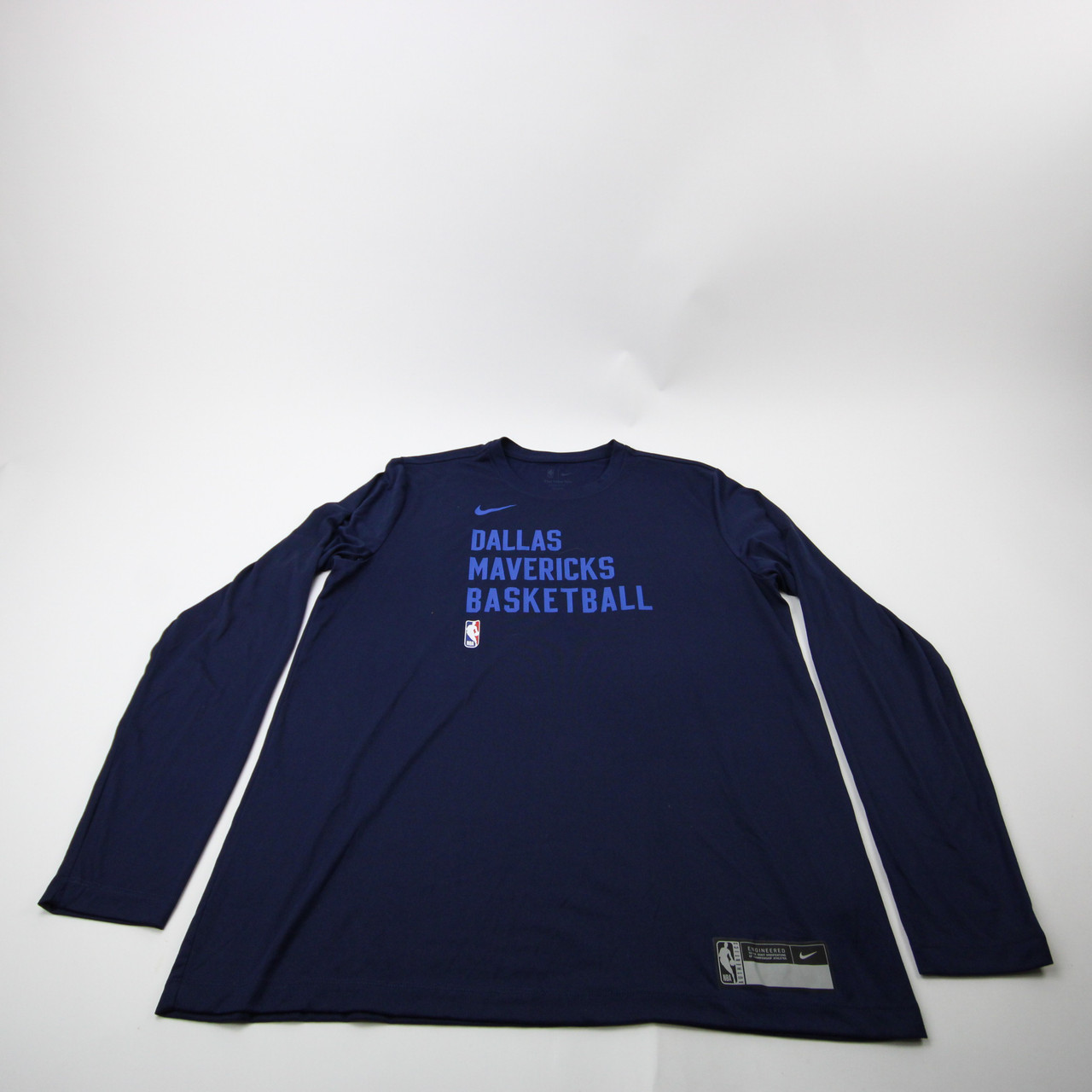 Dallas Mavericks Nike NBA Authentics Dri-Fit Long Sleeve Shirt