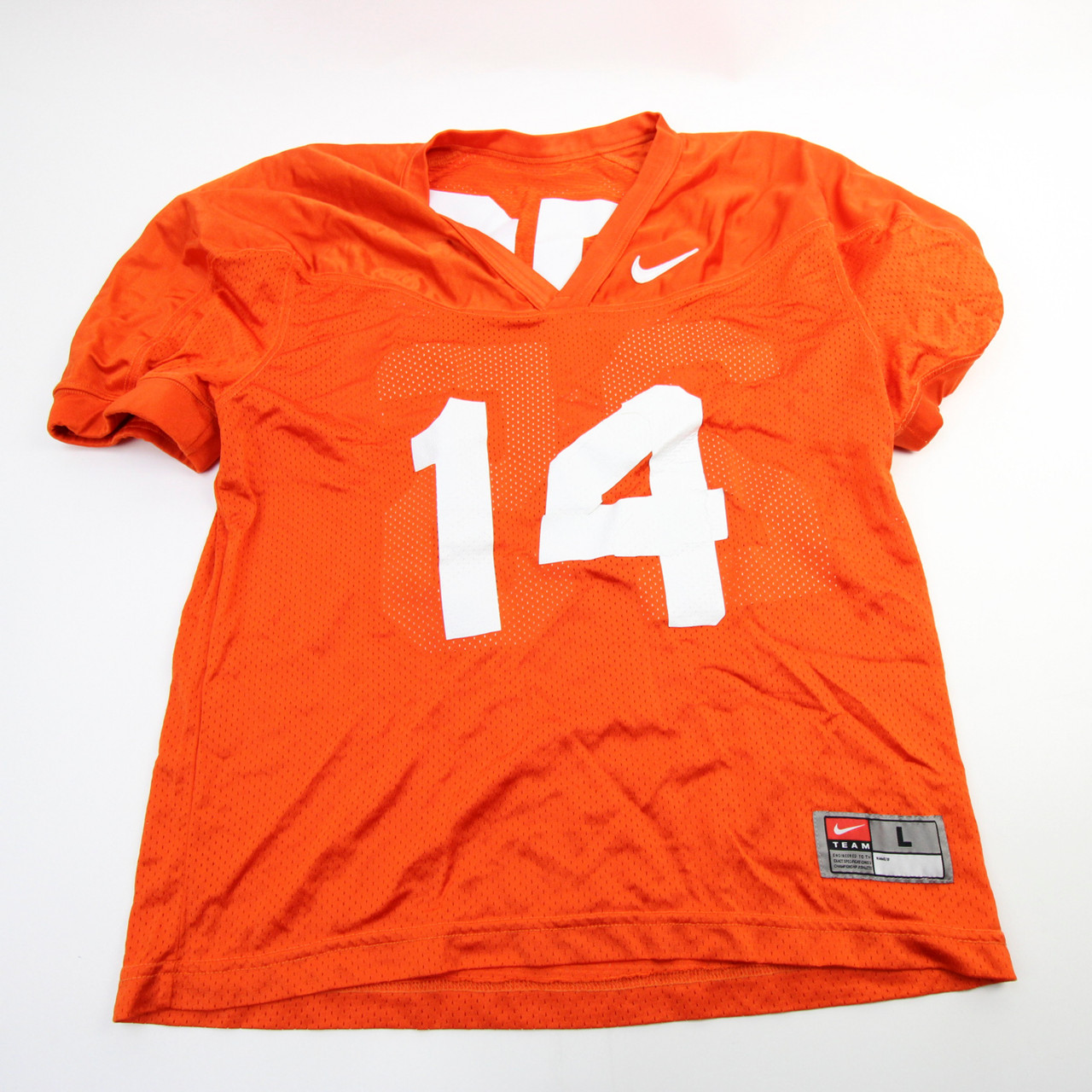 Nike Team Practice Jersey - Football Men's Orange Used Multiple Sizes