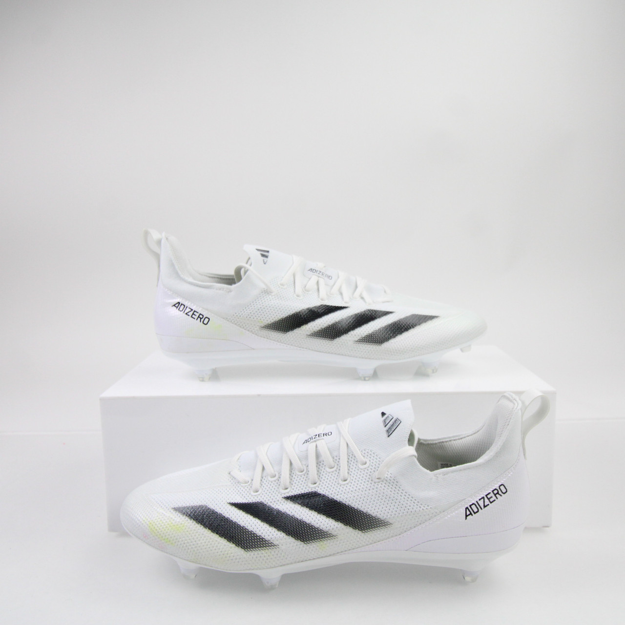 adidas adizero Football Cleat Men's White Used 14