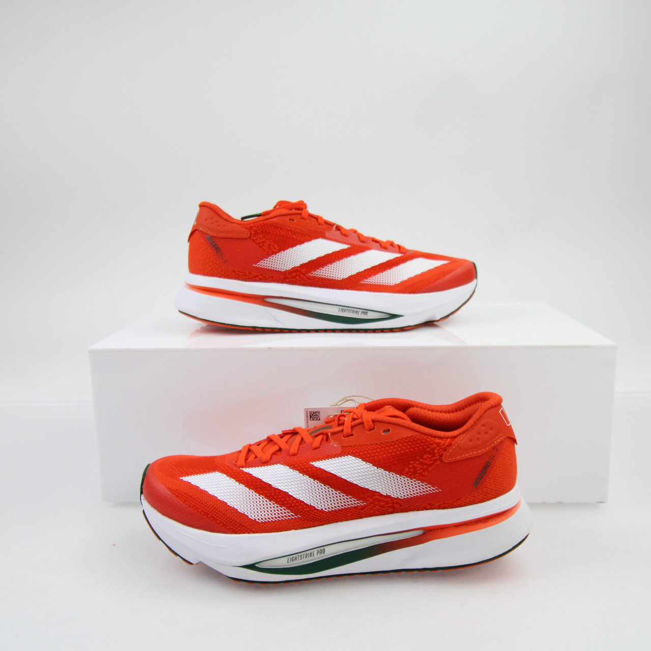 Miami Hurricanes adidas adizero Running & Jogging Shoes Men's 5.5