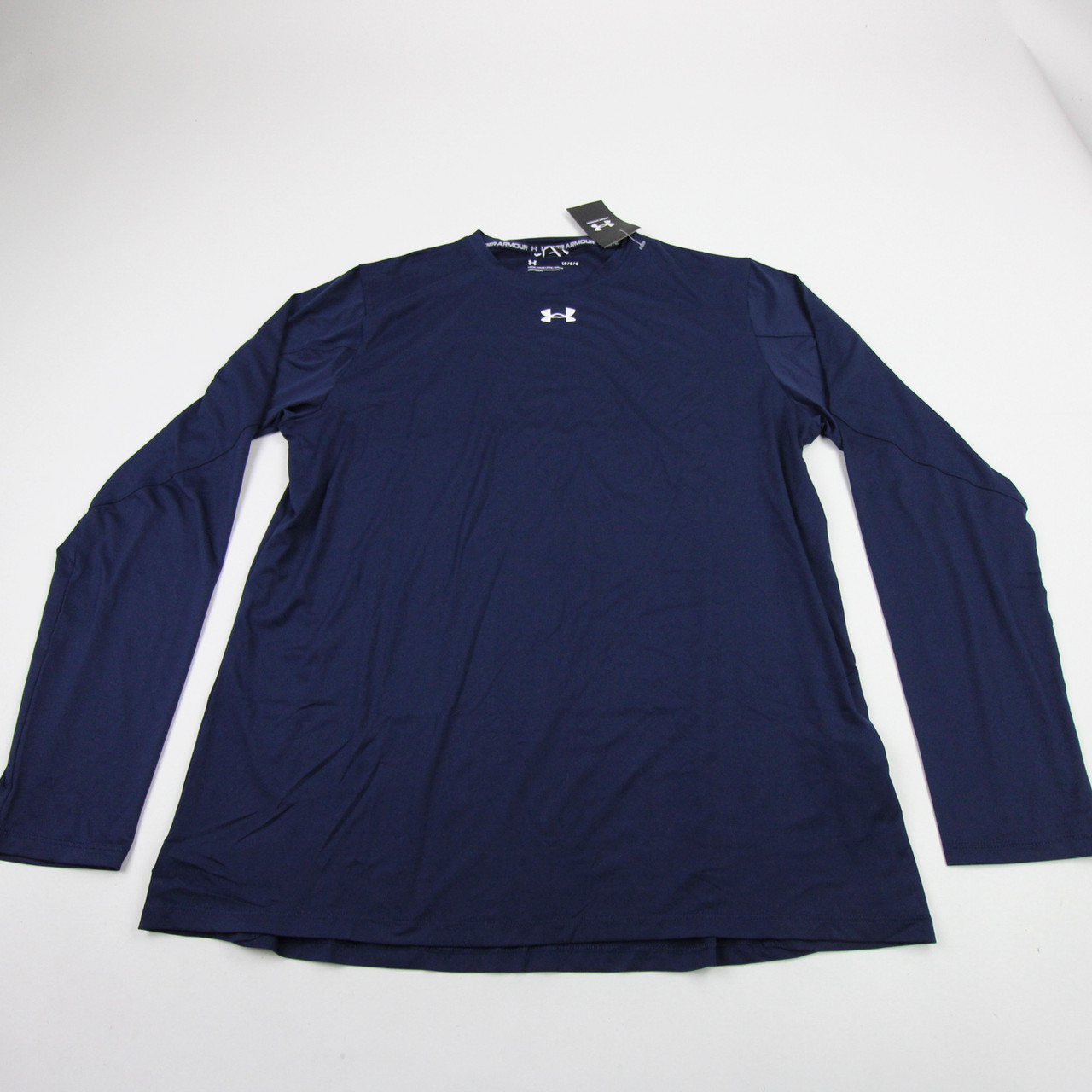 Under Armour Long Sleeve Shirt Men's Navy New with Tags L