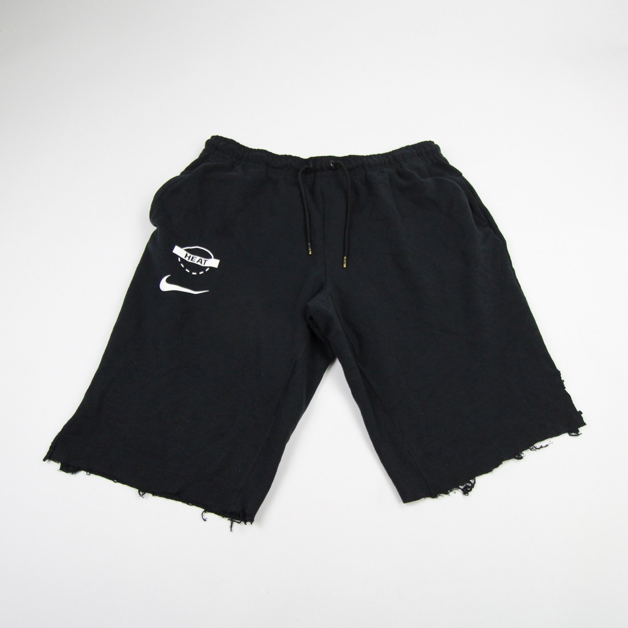 Miami Heat Nike NBA Authentics Practice Shorts Men's Black Used LT