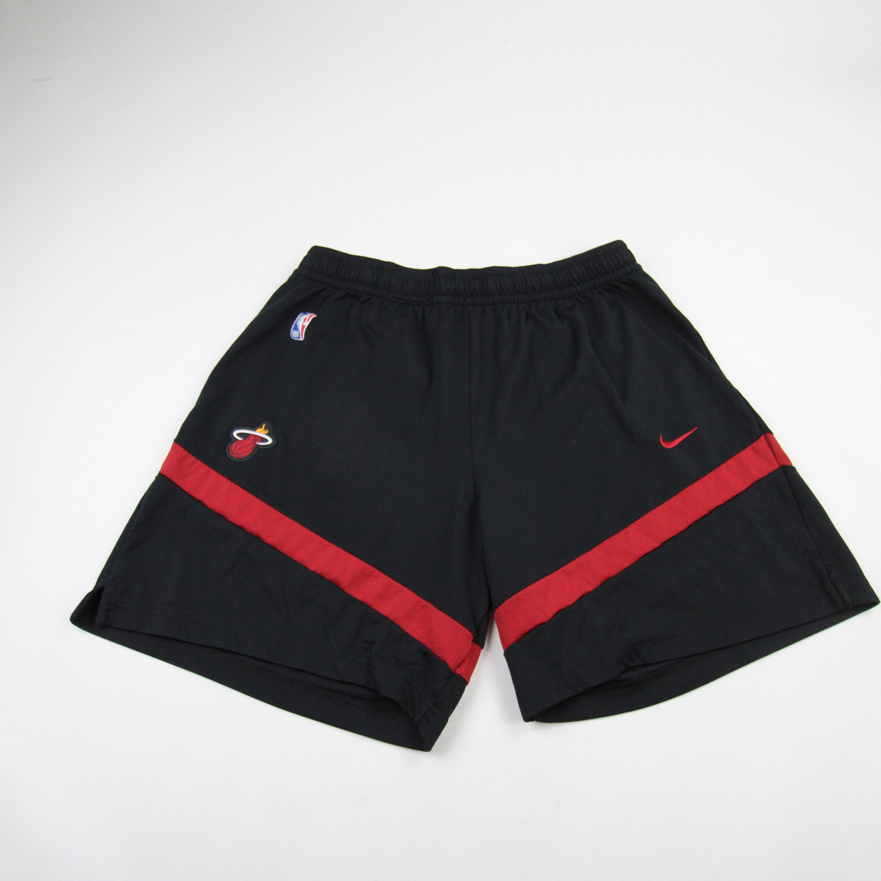 Miami Heat Nike NBA Authentics Practice Shorts Men's Black Used XXL