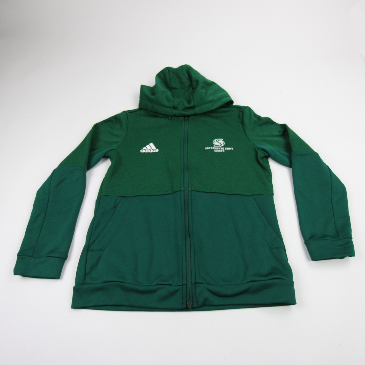Sacramento State Hornets adidas Aeroready Jacket Men's Green Used L