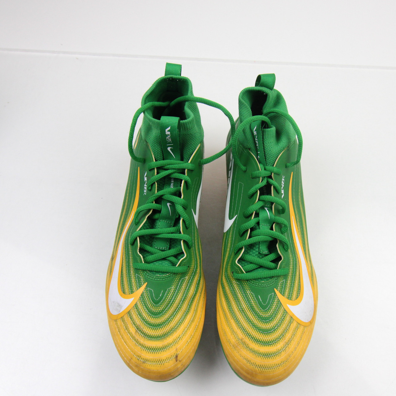 Oregon Ducks Nike Vapor Football Cleat Men's Green Used Multiple Sizes