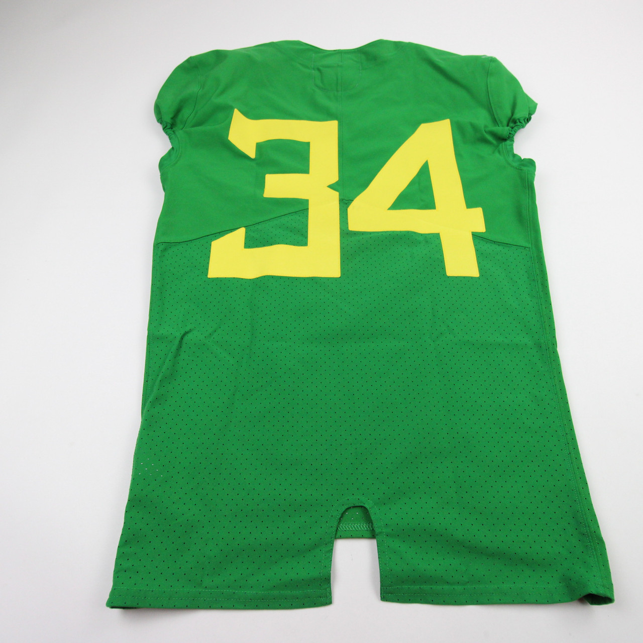 Oregon Ducks Nike Game Jersey - Football Men's Green Used 42