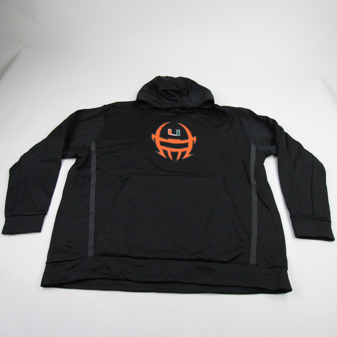 this is my sportswear バーリカーズ Miami Hurricanes adidas Sweatshirt Men's Black New with Tags XXL