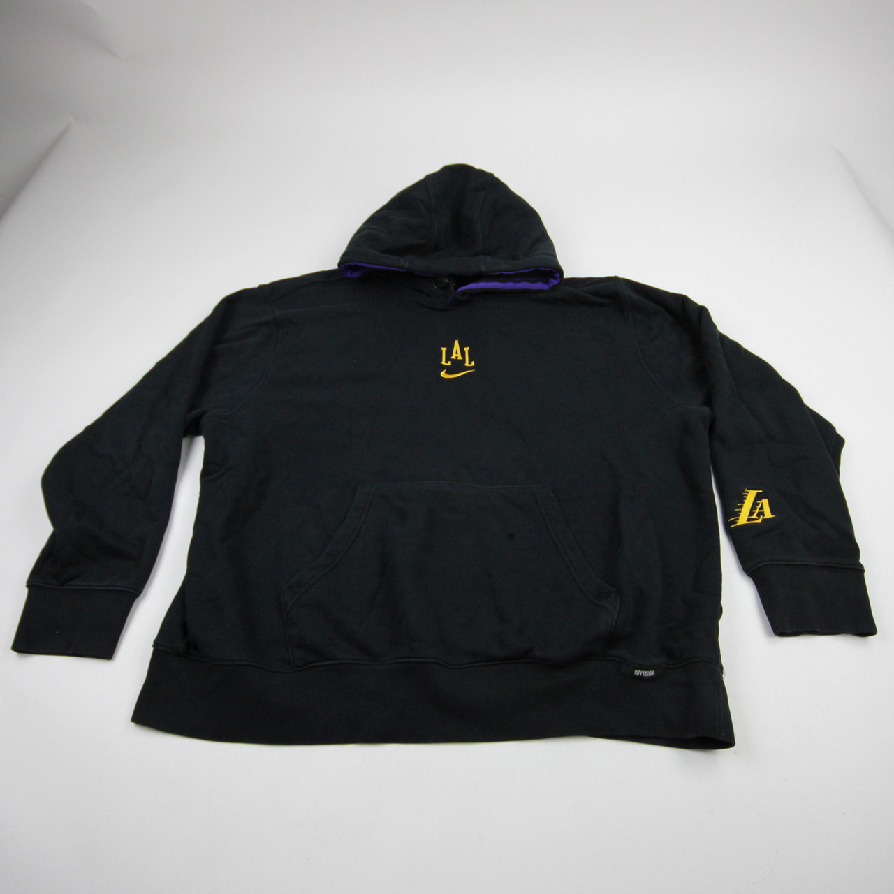 Los Angeles Lakers Nike Sweatshirt Men's Black Used XXL