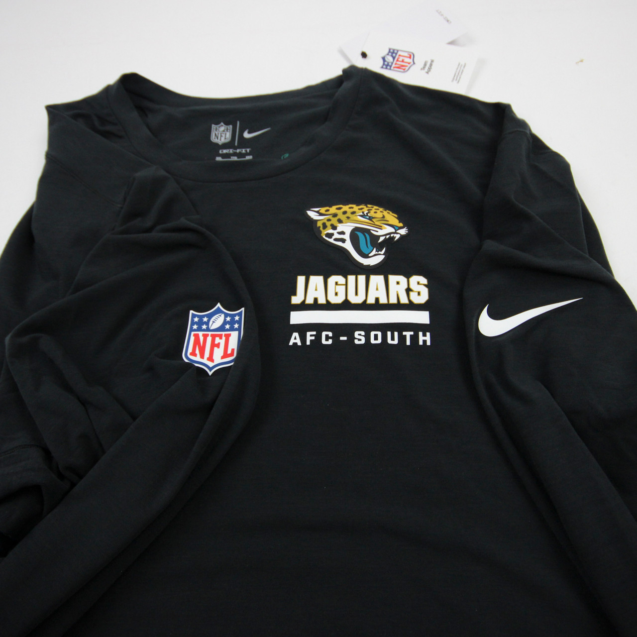 Jacksonville Jaguars Nike Dri-Fit Long Sleeve Shirt Men's New with