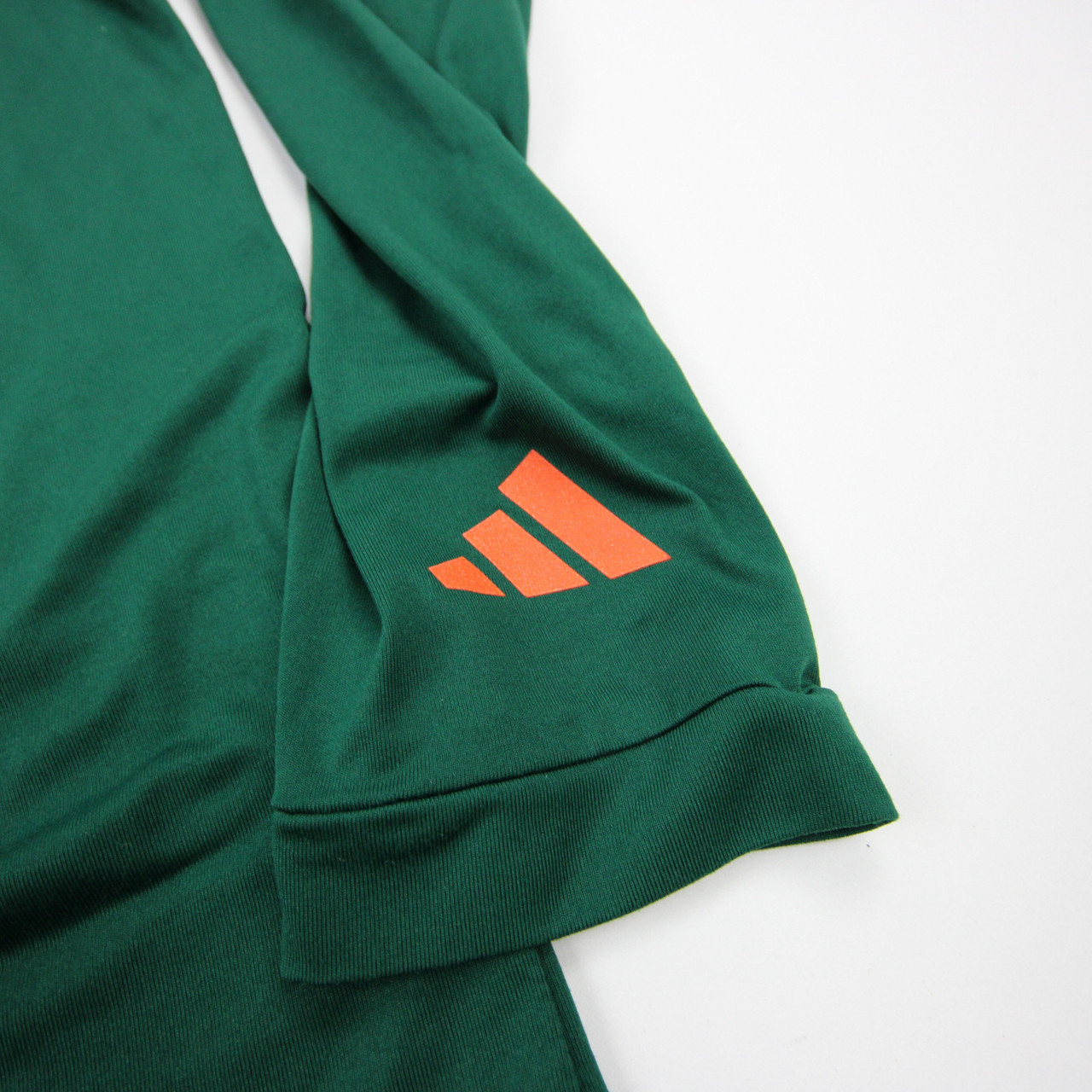 Miami Hurricanes adidas Long Sleeve Shirt Men's Green New without
