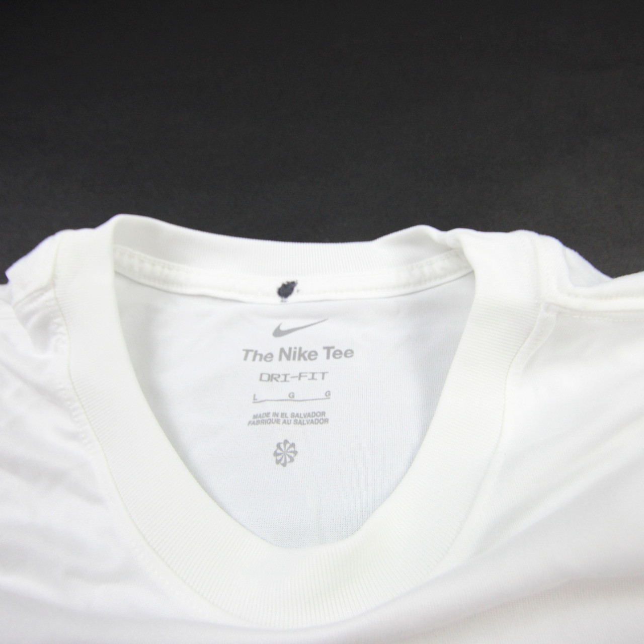 Nike Dri-Fit Short Sleeve Shirt Men's White Used Multiple Sizes
