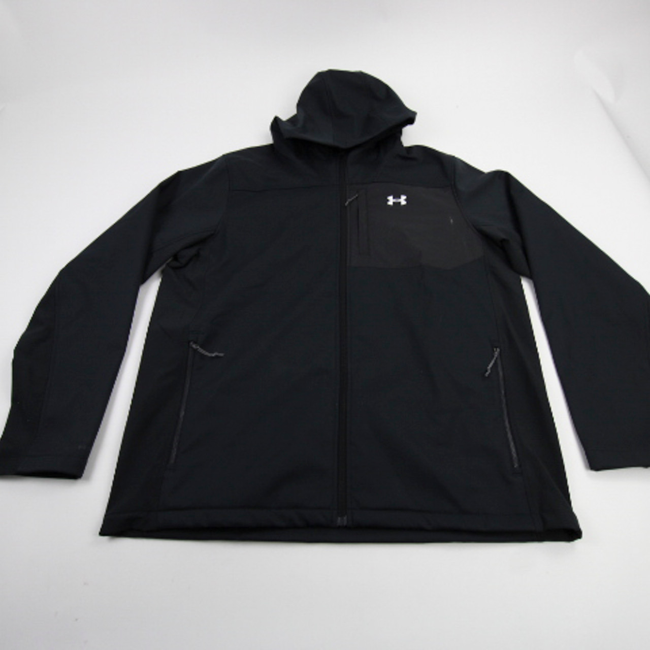 【Used】トラックジャケットUnder Armour トッテナム 16/17 Under Armour ColdGear Jacket Men's Black Used 2XLT