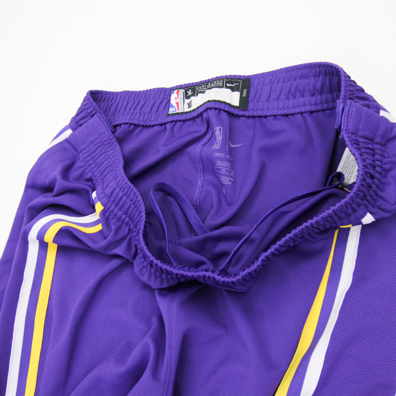 Los Angeles Lakers Nike NBA Authentics Athletic Pants Men's Used XLT