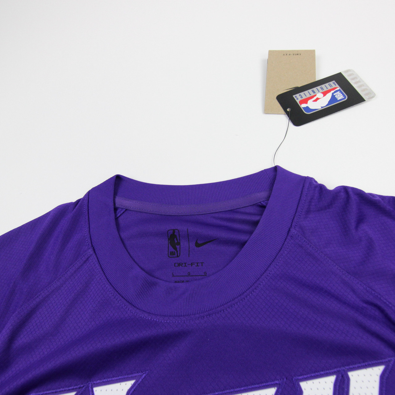 Utah Jazz Nike NBA Authentics Short Sleeve Shirt Men's Multiple Sizes
