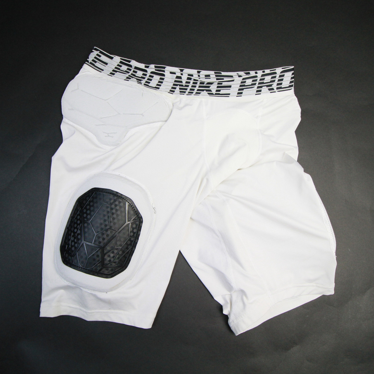Nike Pro Padded Compression Shorts Men's White Used 2XL