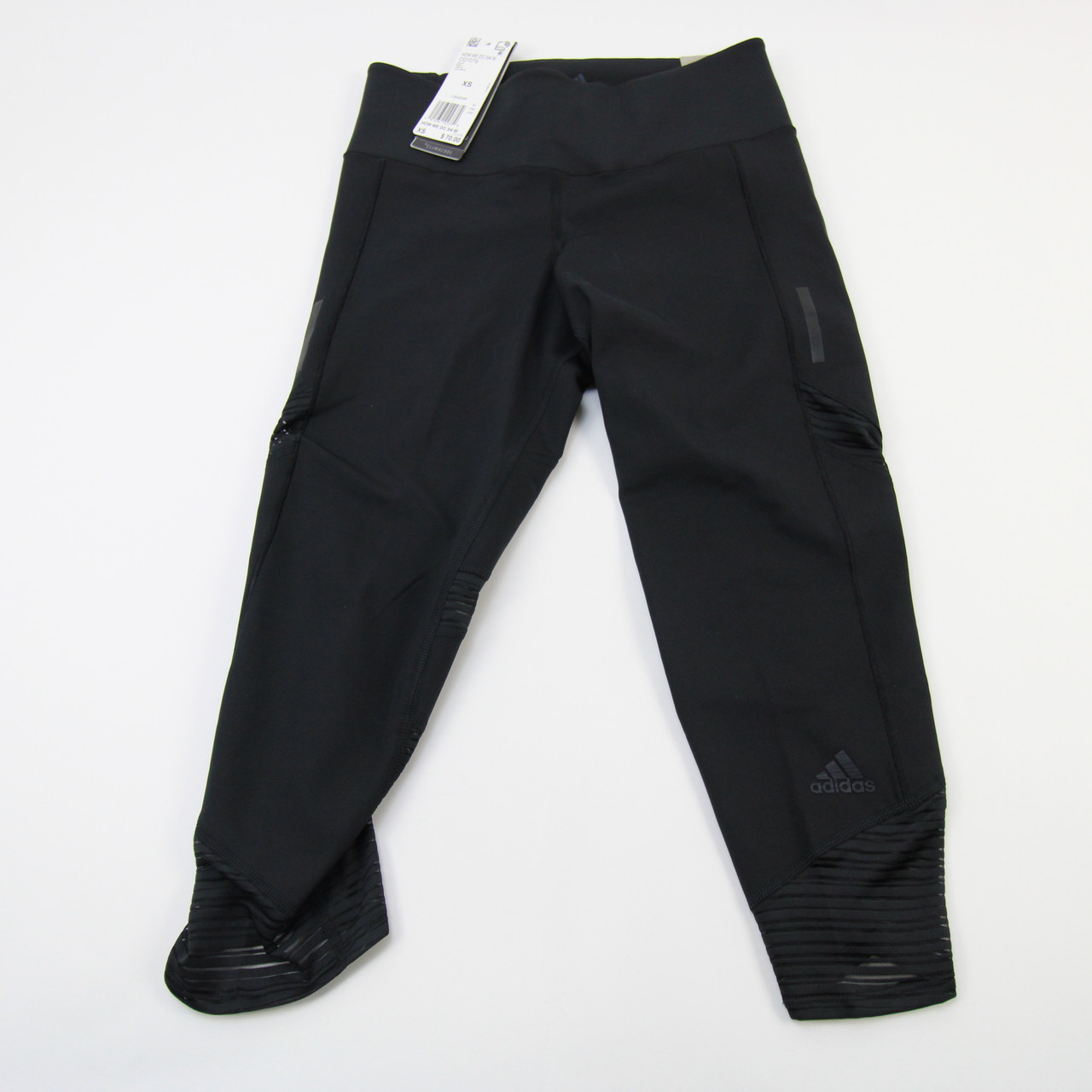 NWT Adidas Women’s Climaheat Seamless Running Tight Pants size XS Black  BR6794