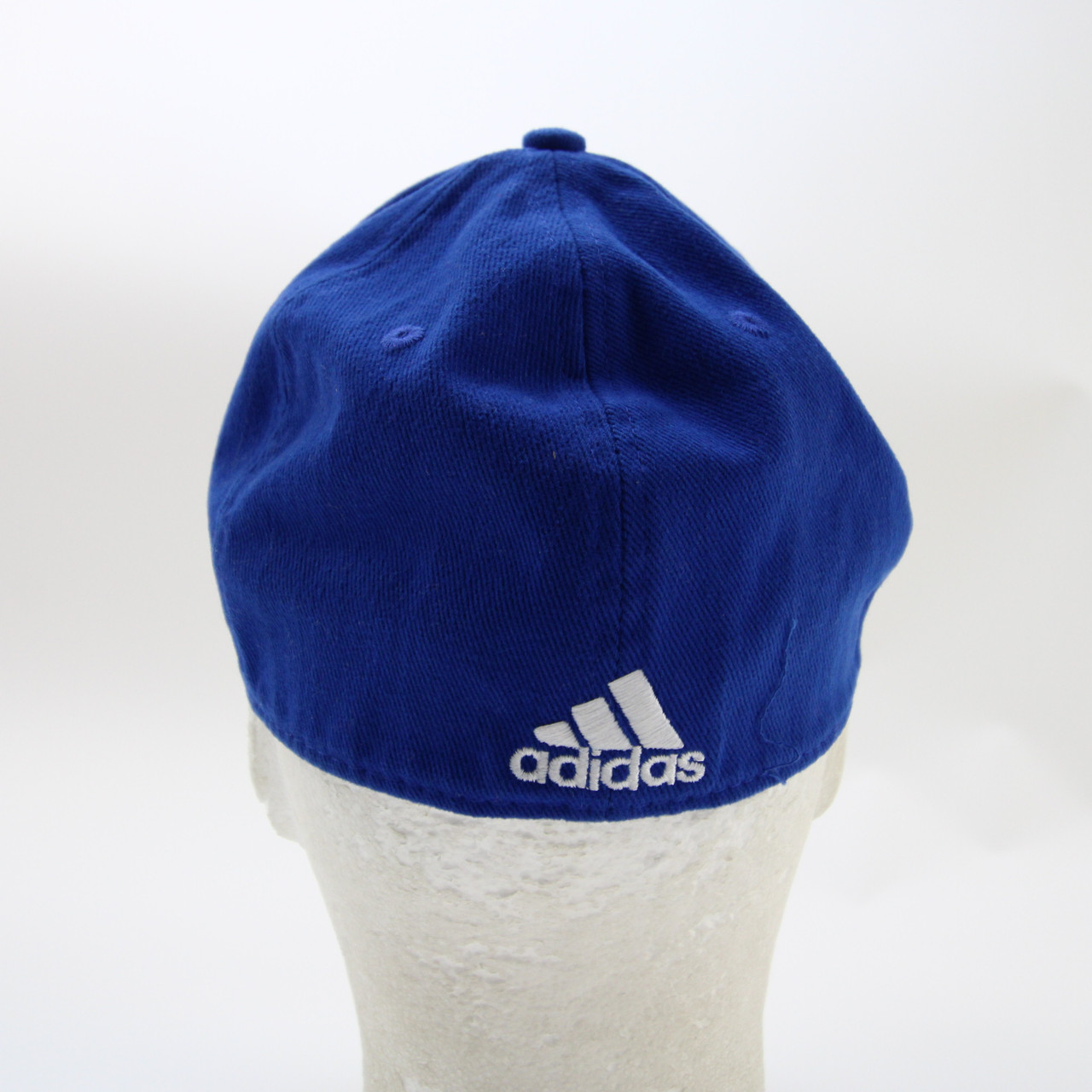 adidas Fitted Hat Unisex Blue Used SM/MD - Locker Room Direct