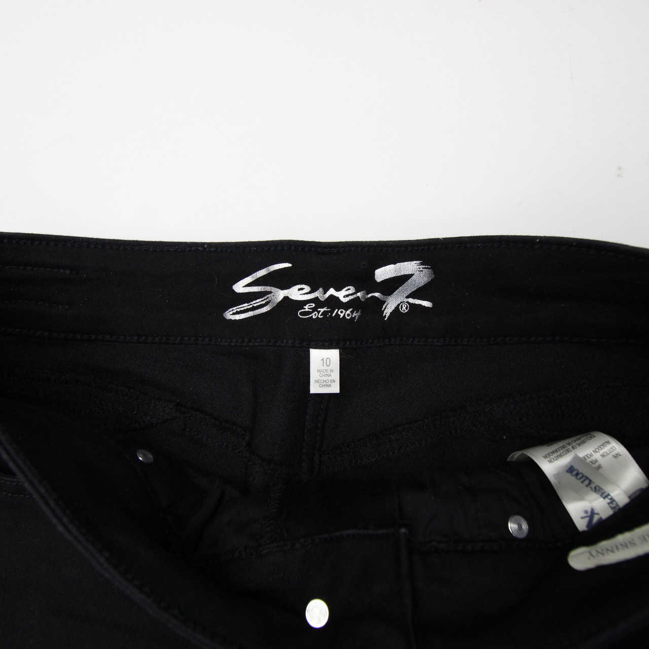 Seven7 Jeans Women's Black Used 10 - Locker Room Direct