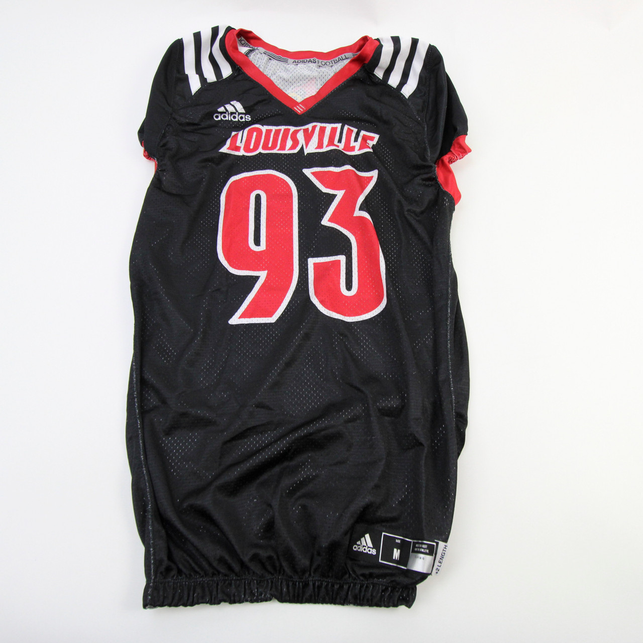 Louisville Cardinals Adidas Practice Jersey - Football Men's Black/Red used M M 50