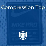 Nike Pro Combat Padded Compression Shorts Men's Light Gray/Navy Used M 911  - Locker Room Direct