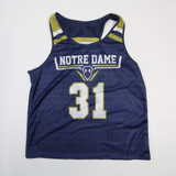 Notre Dame Fighting Irish Under Armour Practice Jersey - Basketball Women's Navy/Light Gray