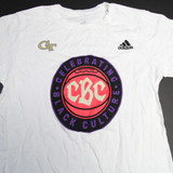 Georgia Tech Yellow Jackets adidas Go-To tee Short Sleeve Shirt Men's Used White S 77