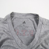 Rutgers Scarlet Knights adidas Short Sleeve Shirt Men's Gray Used L 91