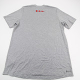 Rutgers Scarlet Knights adidas Short Sleeve Shirt Men's Gray Used L 91