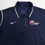 Liberty Flames Nike Dri-Fit Polo Women's Navy/White Used L 41