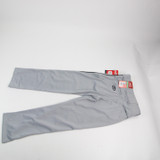Rawlings Baseball Pants Youth Gray/Black New with Tags MD/LG 34